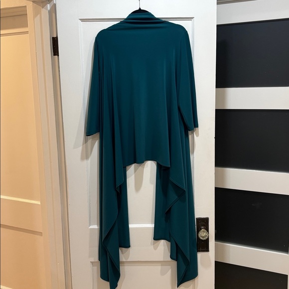 Joseph Ribkoff Teal Cardigan - Picture 3 of 3